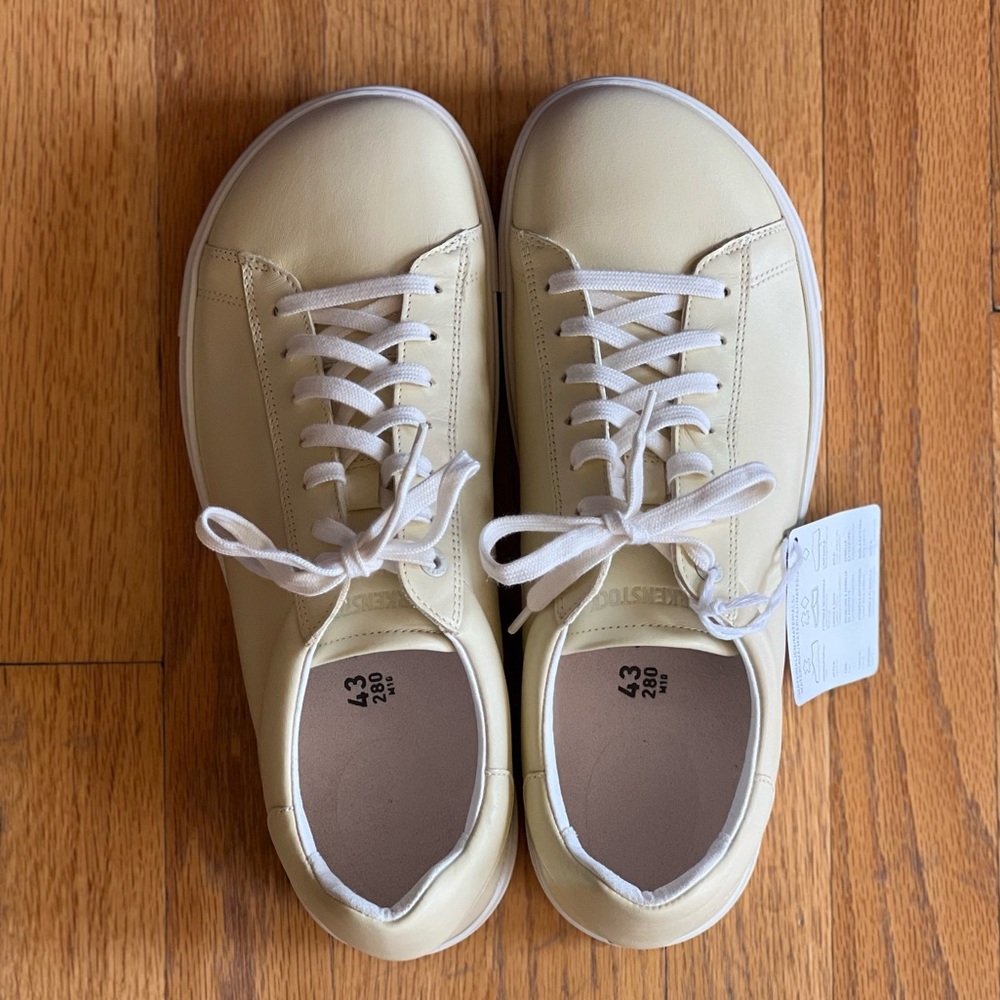 NWT Birkenstock Bend Low in Butter Unisex Size 43 Women’s 12, Men’s 10 - Picture 4 of 14